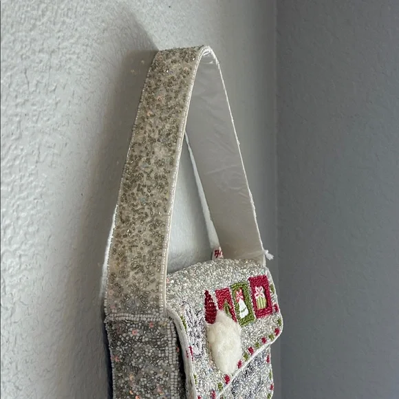 Festive Beaded Shoulder Bag - Christmas Style - TJ Maxx Viral Bags! - Picture 3 of 6
